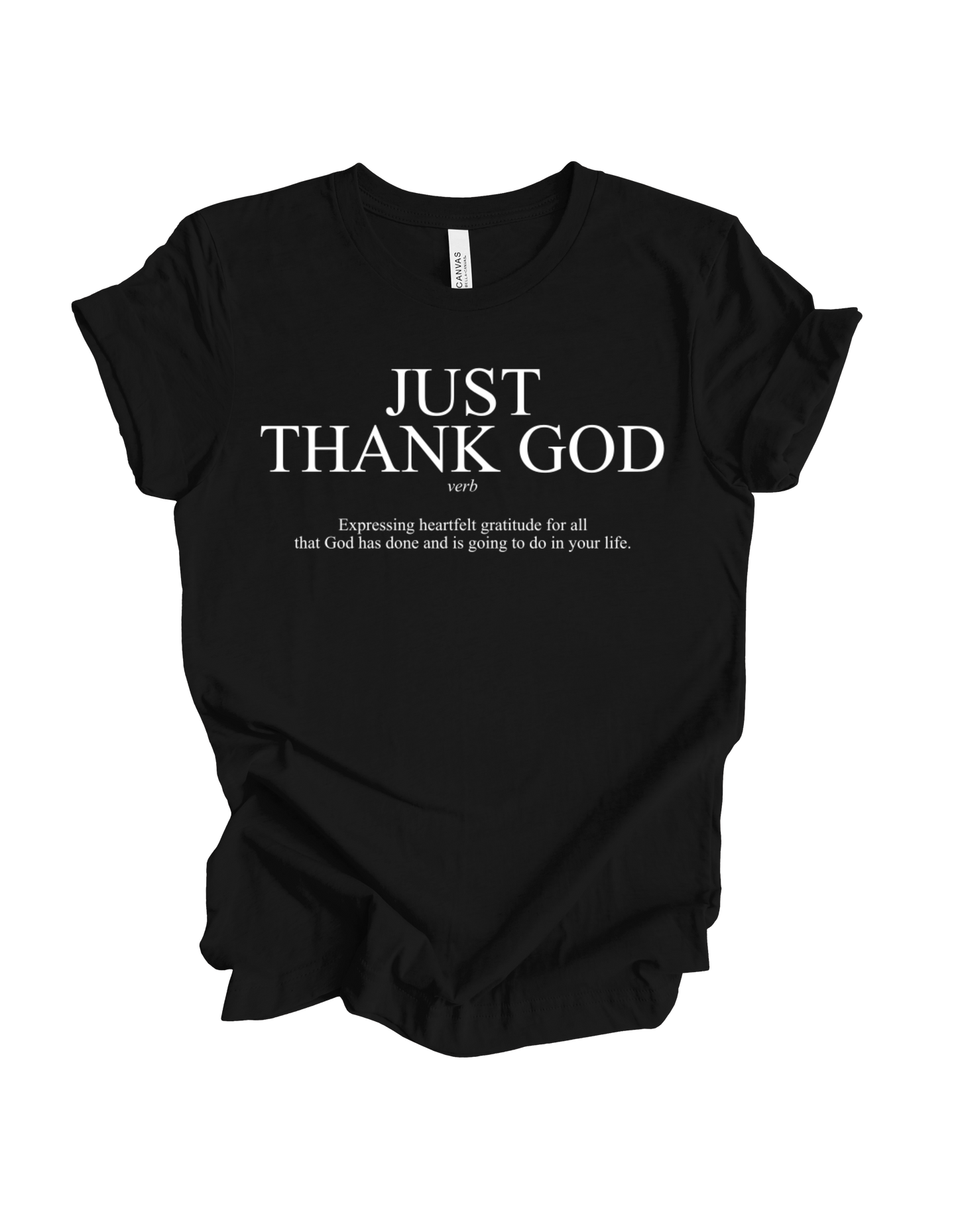 JUST THANK GOD (DEFINITION)